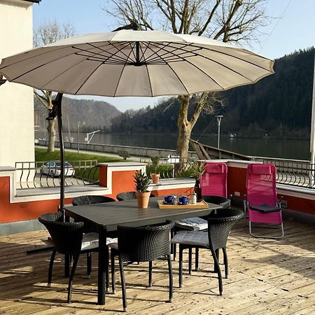 Terrassenwohnung Mit Donaublick Obernzell Exterior foto
