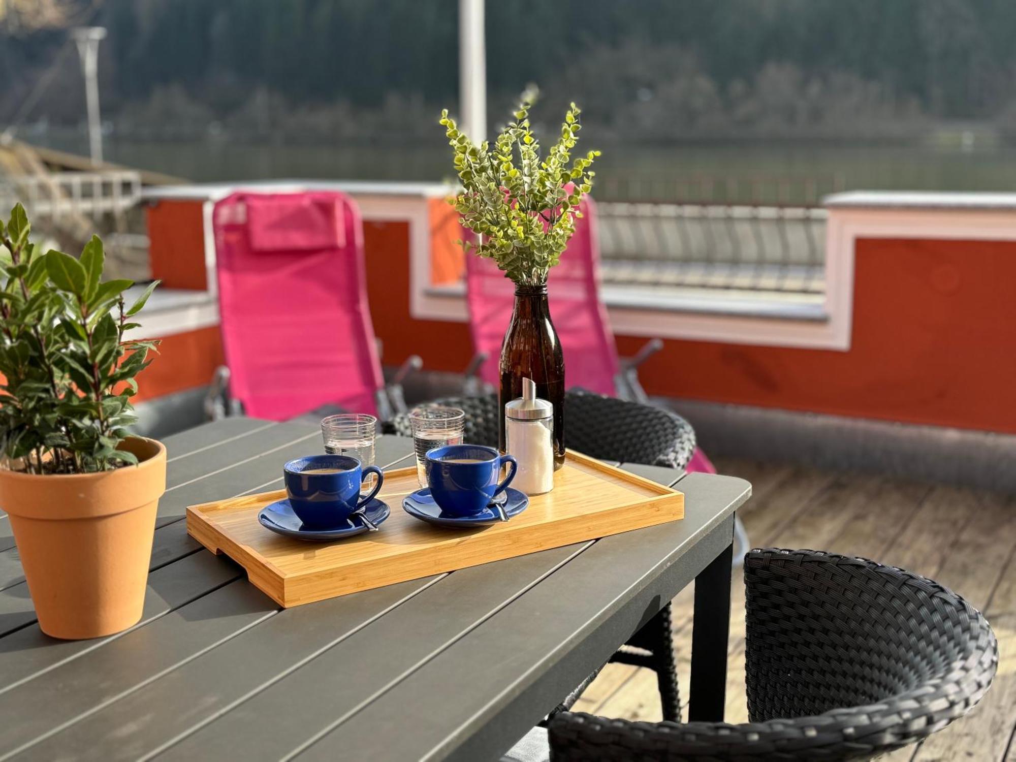 Terrassenwohnung Mit Donaublick Obernzell Exterior foto